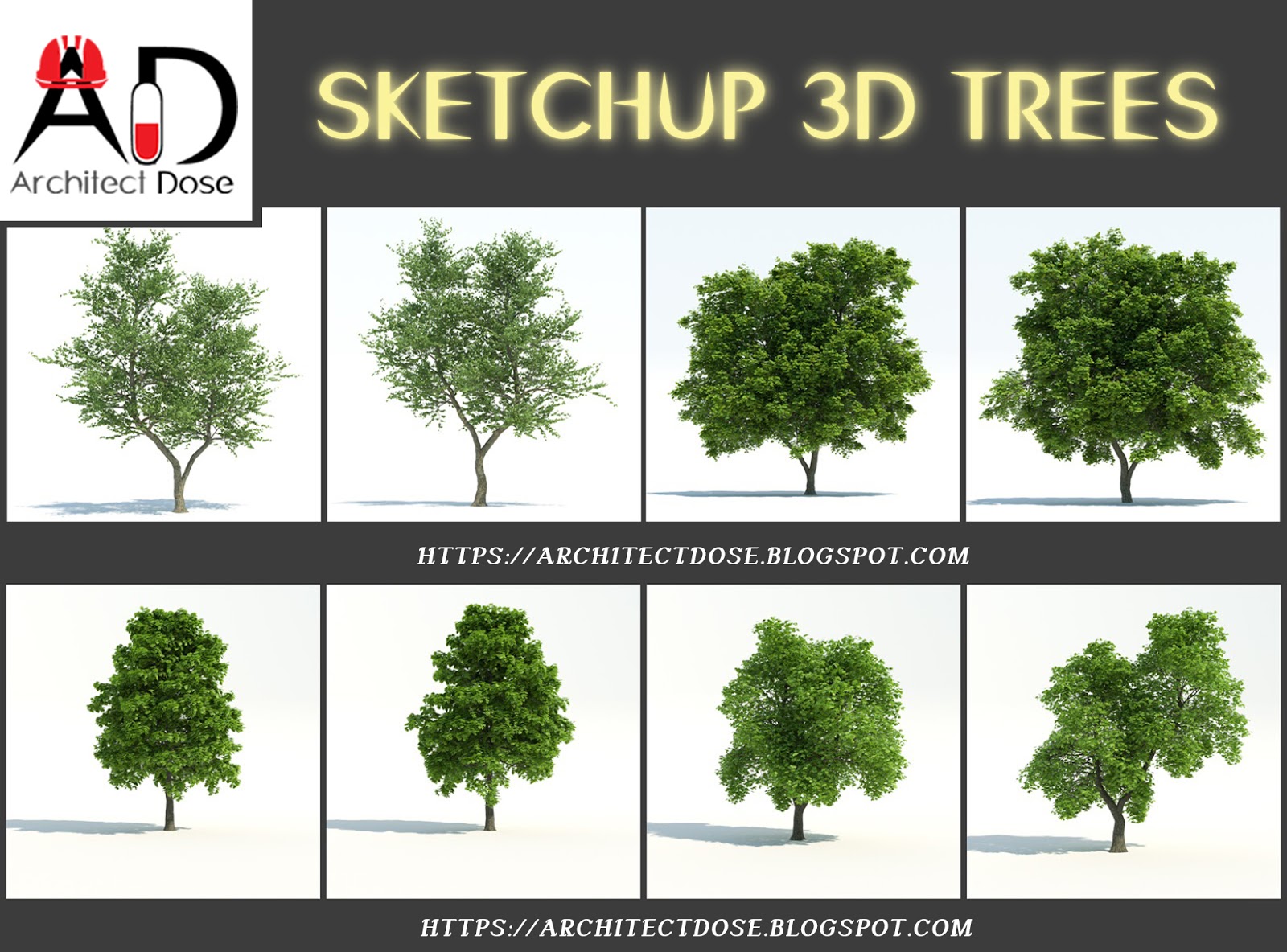 sketchup trees free